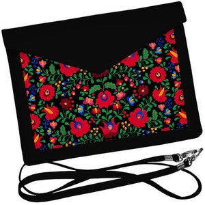Pochette ukrainienne - Petit sac à bandoulière avec design ukrainien vibrant, cadeau d'art ukrainien, accessoire ukrainien - 5 modèles