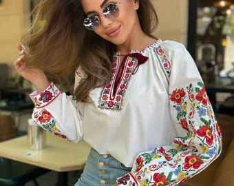 Beautiful Ukrainian Vyshyvanka Blouse – Timeless Elegance with Cultural Roots
