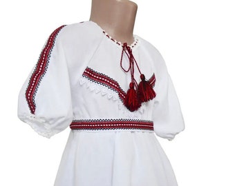 Vestido infantil ucraniano de verano de manga corta, vestido tradicional bordado de Gril, vestido Vyshyvanka bordado ucraniano