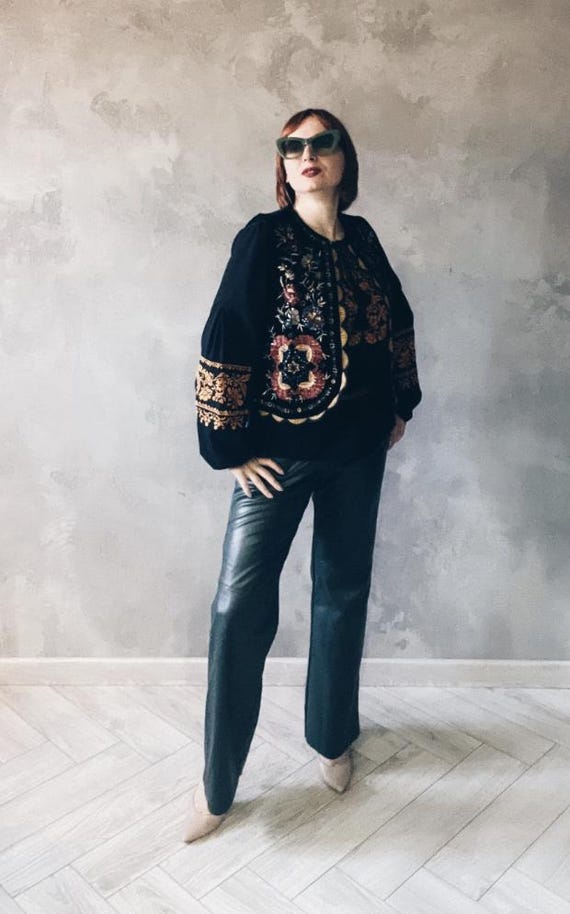 Giacca senza maniche ricamata Chique per donna, gilet con