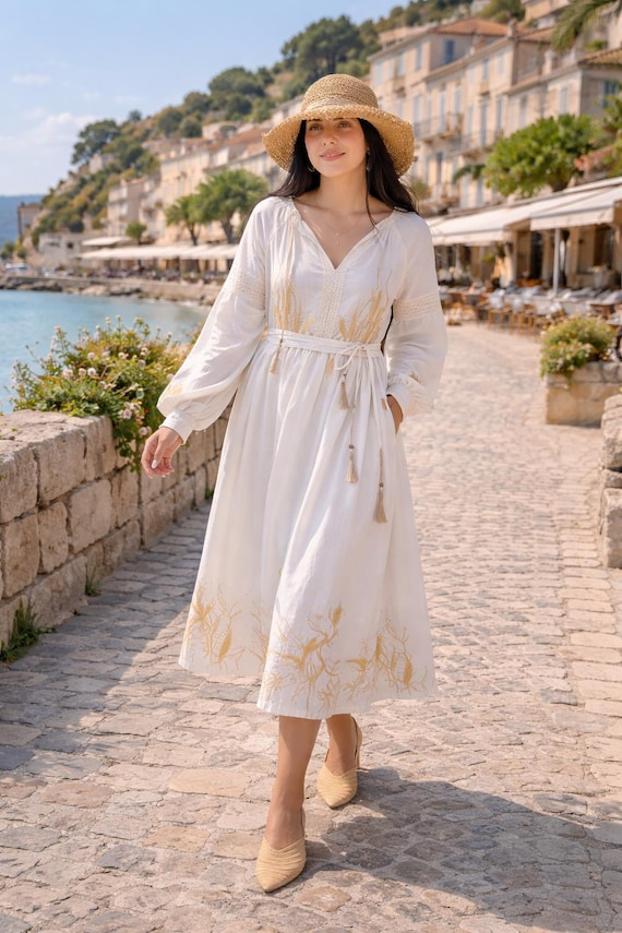 Gorgeous Embroidered Ukrainian Dress, Summer Oversize Dress With Flower Embroidery, Beach and Resourt Vyshyvanka Dress - Etsy Gorgeous Embroidered Ukrainian Dress, Summer Oversize Dress With Flower Embroidery, Beach and Resourt Vyshyvanka Dress - Etsy