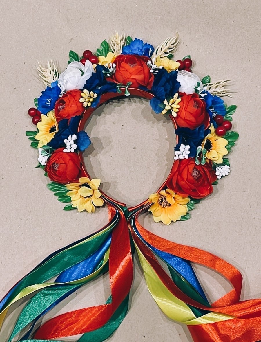 Dipinto con Busto femminile con Ghirlanda di Fiori | Arte | Pittura antica