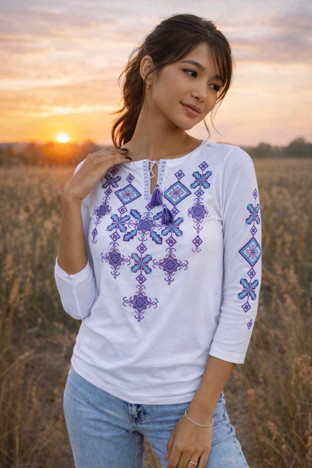Geometric Tops and Blouses - Etsy