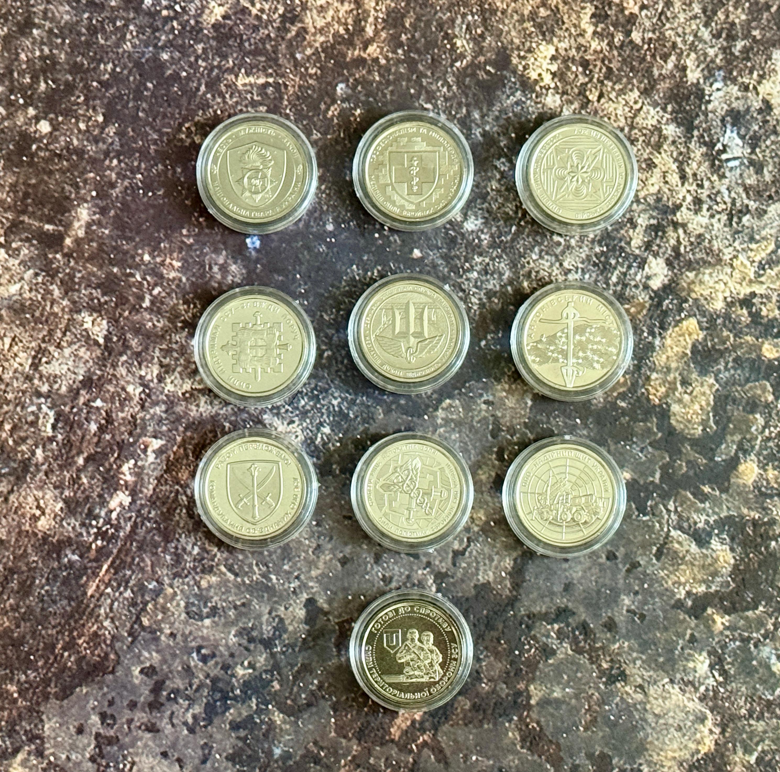 ウクライナ記念硬貨10枚セット – 軍隊シリーズ - Etsy 日本