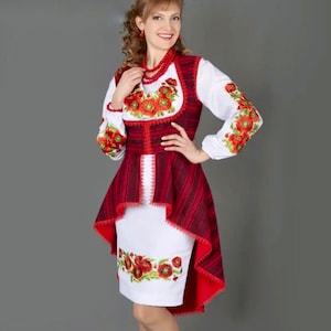 Buy Folk costume Ukrainian Severshchyna Kon