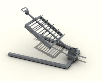Parrilla criolla. Juego completo de planos. Archivo DXF/PDF para corte por plasma o láser.
