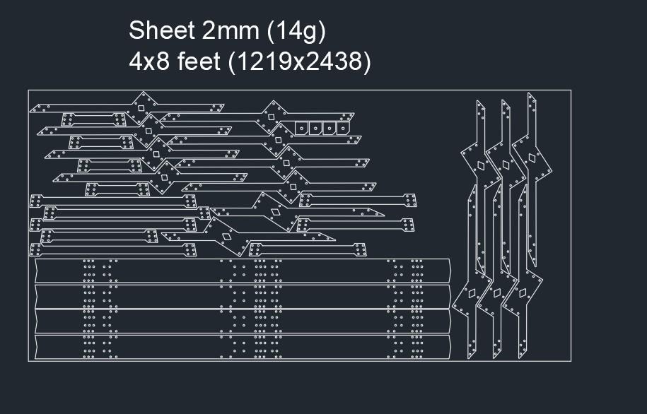 Traditional Windmill Plans (disassemblable Design): DXF Files for Laser ...