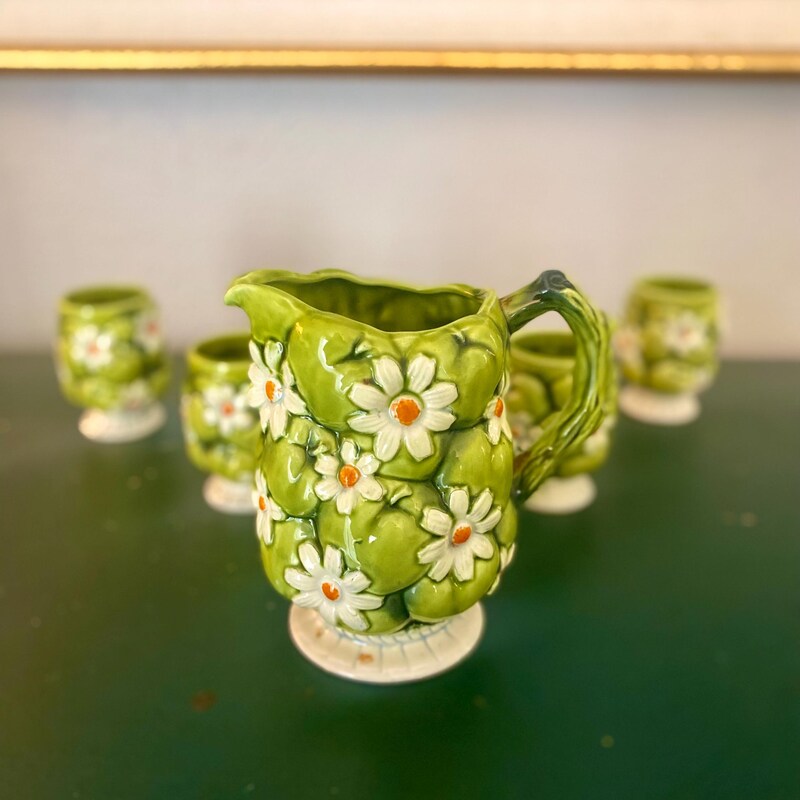 Daisy Tea Pot - Etsy