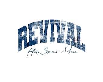 Avivamiento Espíritu Santo Muévete SVG PNG, Diseño de Camiseta Cristiana, Descarga de Archivo de Corte Cricut Fe