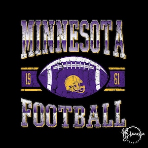 Vintage Minnesota Football SVG PNG, Retro Distressed Game Day Design, Cricut and Sublimation Football Clipart, Digital Download