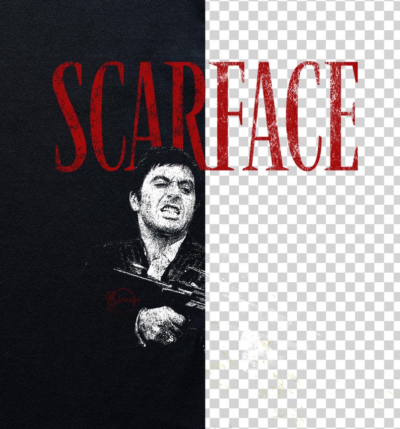 Scarface Tony Montana SVG, PNG, Gangster Movie Cut File - Etsy