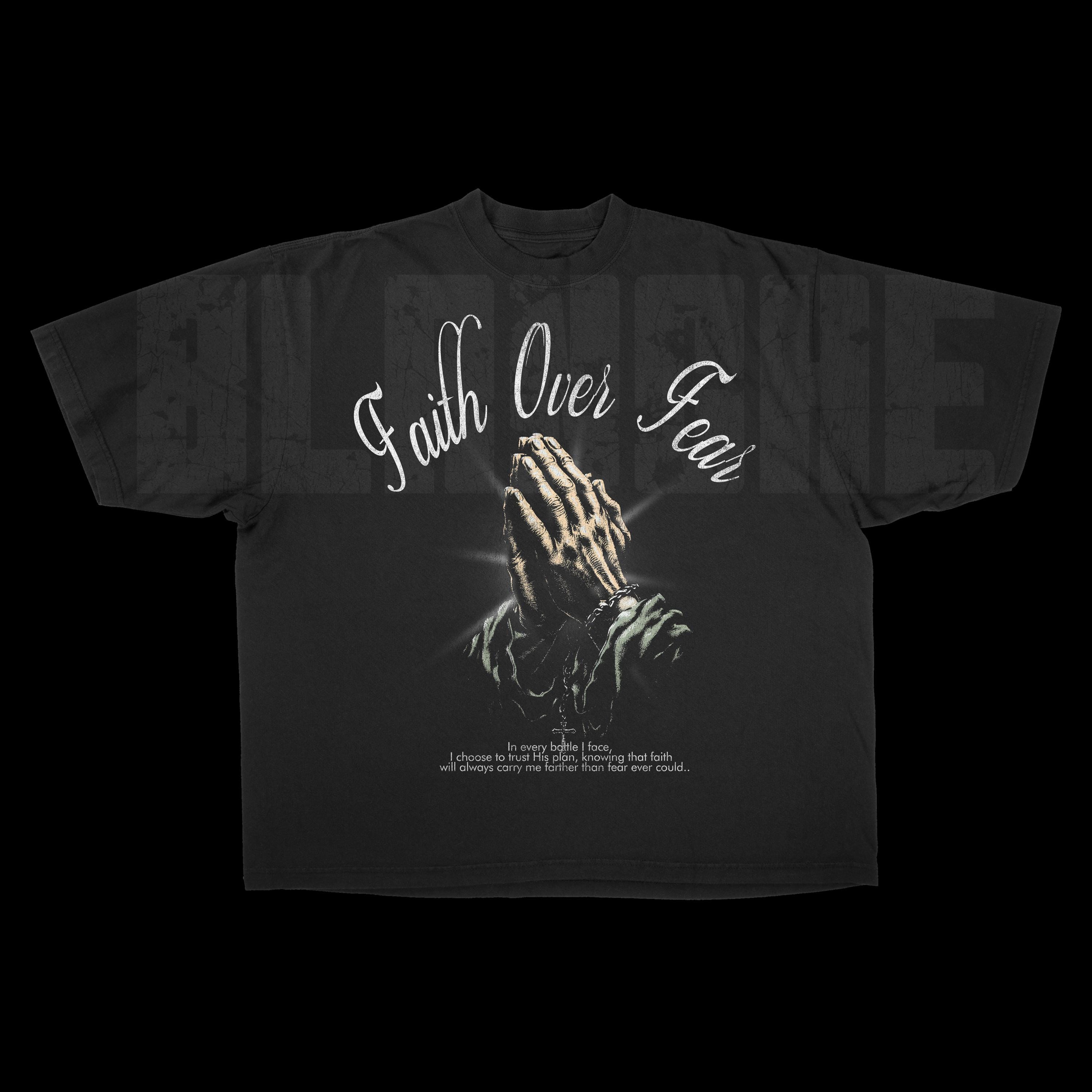 Vintage Faith Over Fear Christian SVG PNG, Retro Religious Design ...