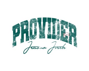 Proveedor Jehová Jireh SVG PNG, Diseño de camiseta cristiana, Descarga de archivo de corte Cricut de fe