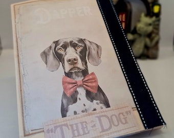 Dogs Notebook, Handmade, Junk Journal Insert, Dogs, Dog, Pets, Mans Best Friend,
