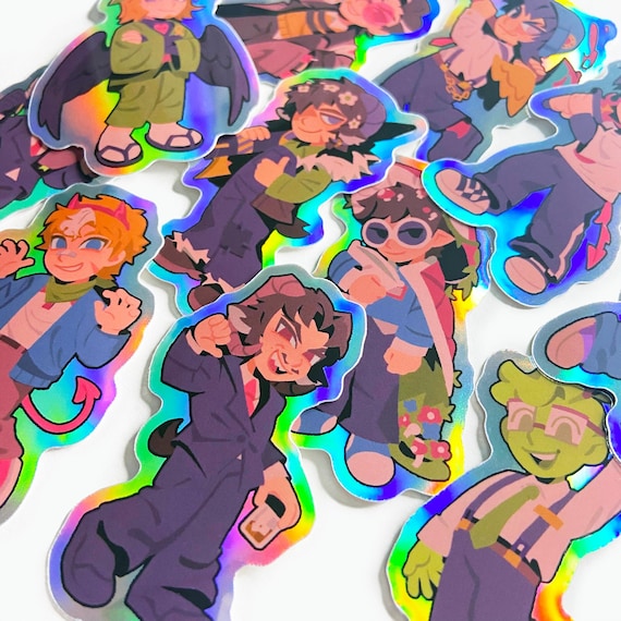 Dream SMP Holographic Stickers