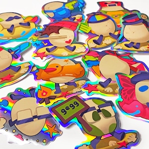 QSMP Holographic Stickers