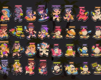 QSMP Charm Series – Enjoy The Island Collection