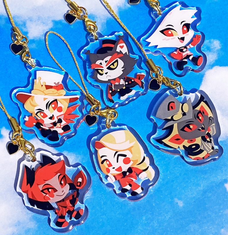 Hazbin Hotel Phone Charms image 1