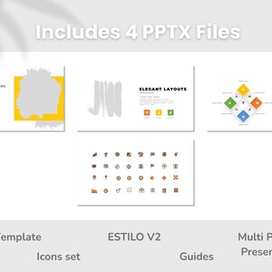 Pacote Premium de PowerPoint — 305 slides editáveis | 3 conjuntos completos + conjunto de ícones | Formato ultra-amplo + MRR incluído imagem 2