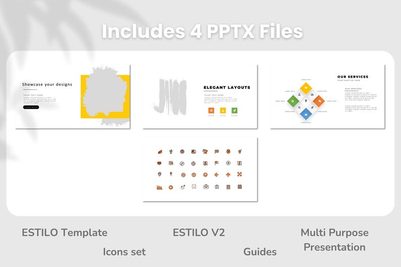 Pacote Premium de PowerPoint — 305 slides editáveis | 3 conjuntos completos + conjunto de ícones | Formato ultra-amplo + MRR incluído imagem 2