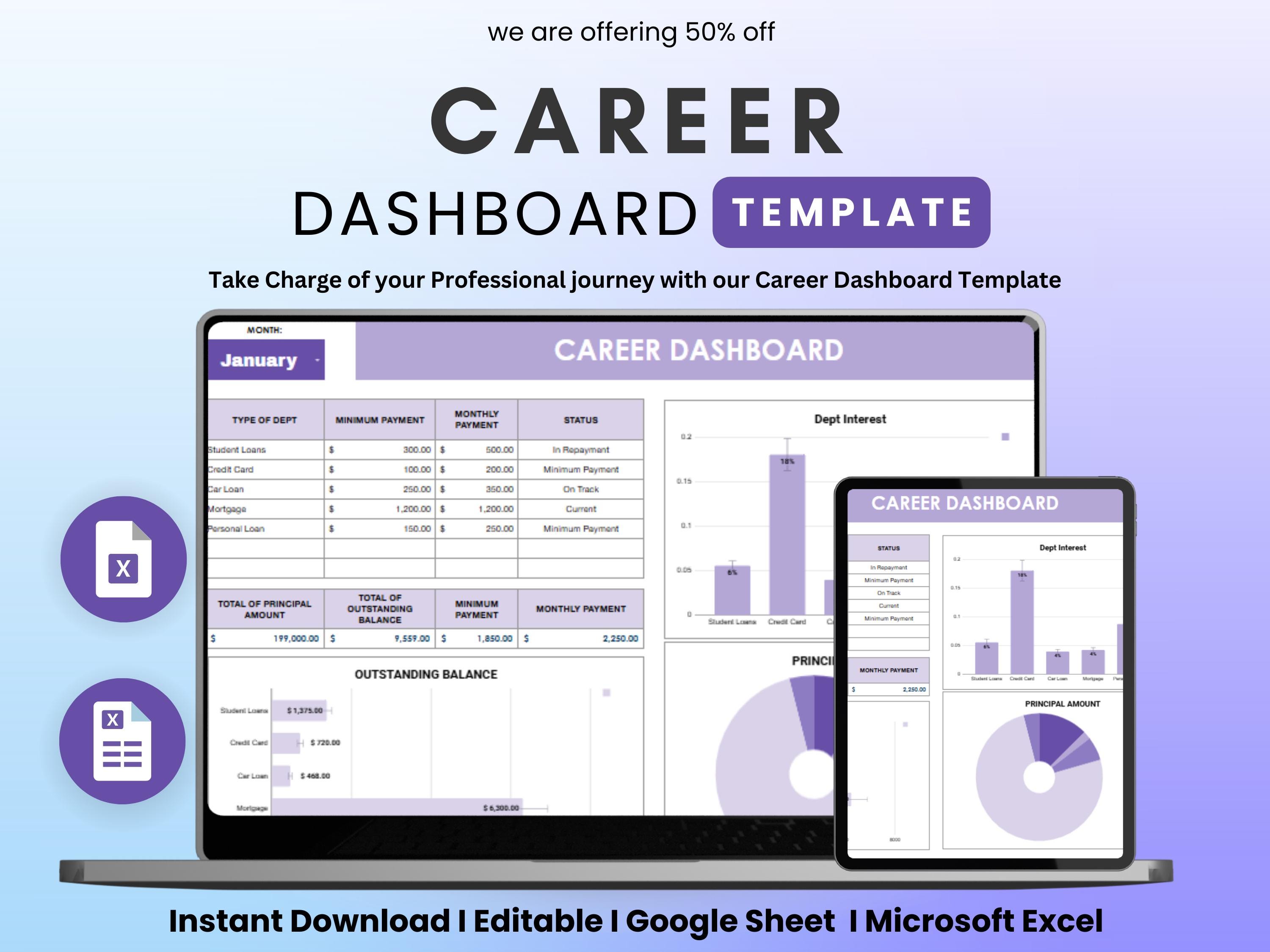 ultimate-career-dashboard-google-sheets-job-application-tracker-excel