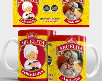 10 Grandparent Chocolate Mug Templates / Editable PSD Format / August Grandparents' Day / Grandparents' Day / Grandparents' Day mug templates