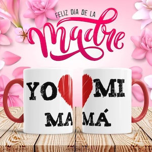 Mother&#39;s Day Mugs 21 PSD Templates/ Editable 21 Mother&#39;s Day Templates/ Mother&#39;s Day Mug Templates/ Collage Templates