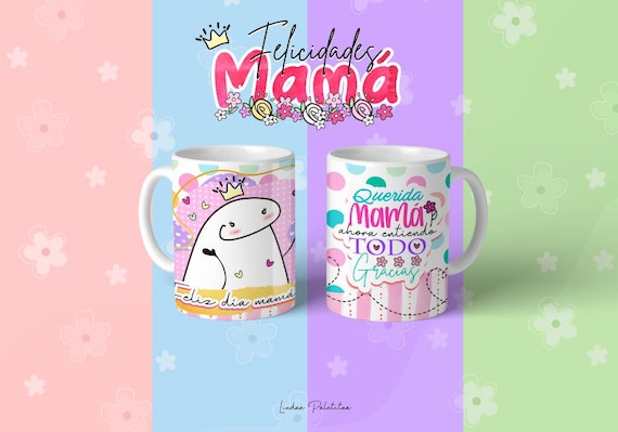 Plantillas para tazas Flork Día de las madres 10 PSD editables/ Mugs días de las madre flork/ 10 plantillas editables PNG/ Incluye mockups