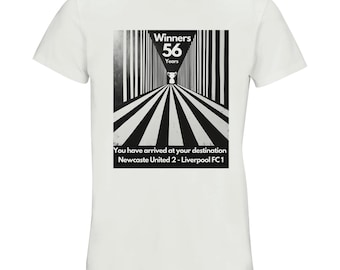Newcastle United League cup winners 56 years t shirt