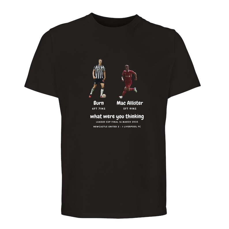 Newcastle United League Cup Final Win T-shirt image 1