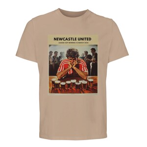 Newcastle United Sieger League Cup Sad Sunderland Fan-T-Shirt Khaki