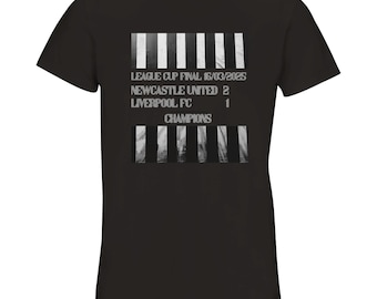 Newcastle United League Cup Winners Crewneck T-shirt