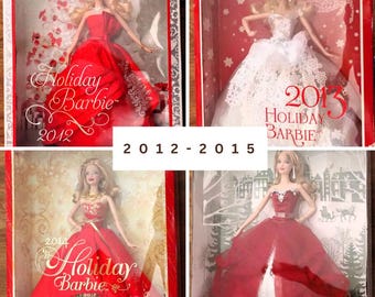 Holiday Barbie Collection Complete Set 1988-2023 New in Box