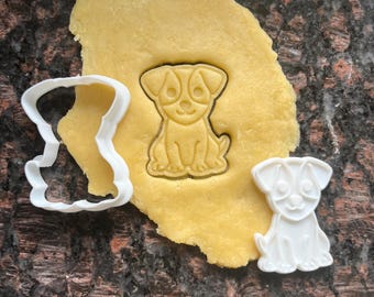 Jack Russell Terrier cookie cutter, Dog treat maker, Puppy cookie mold, Dog cookie cutter, Jack Russel Terrier shaped cookie mold