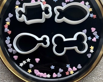 Dog treat cookie cutters, Dog treat maker, DIY dog treat kit, Gift for dog owners, Pet treat making kit, Dog bone cookie mold