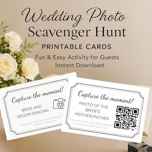 Wedding Photo Challenge 48 Fun Ideas for Guests Creative Photo Prompts for Your Wedding Day Wedding Guest Wedding Games Snap a Photo Canva