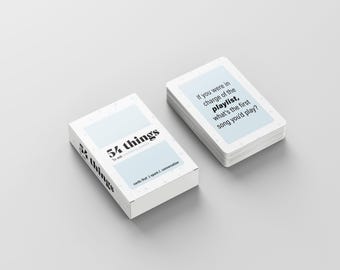 Wedding Guest Conversation Cards – Icebreaker Game for Guests - Wedding Favours – Icebreaker for Weddings, Parties, Rehearsals
