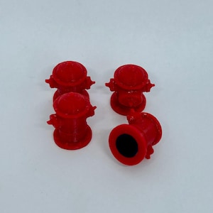 Fire hydrant valve caps - Firefighters car valve caps - Hot Rod tire Valve Caps