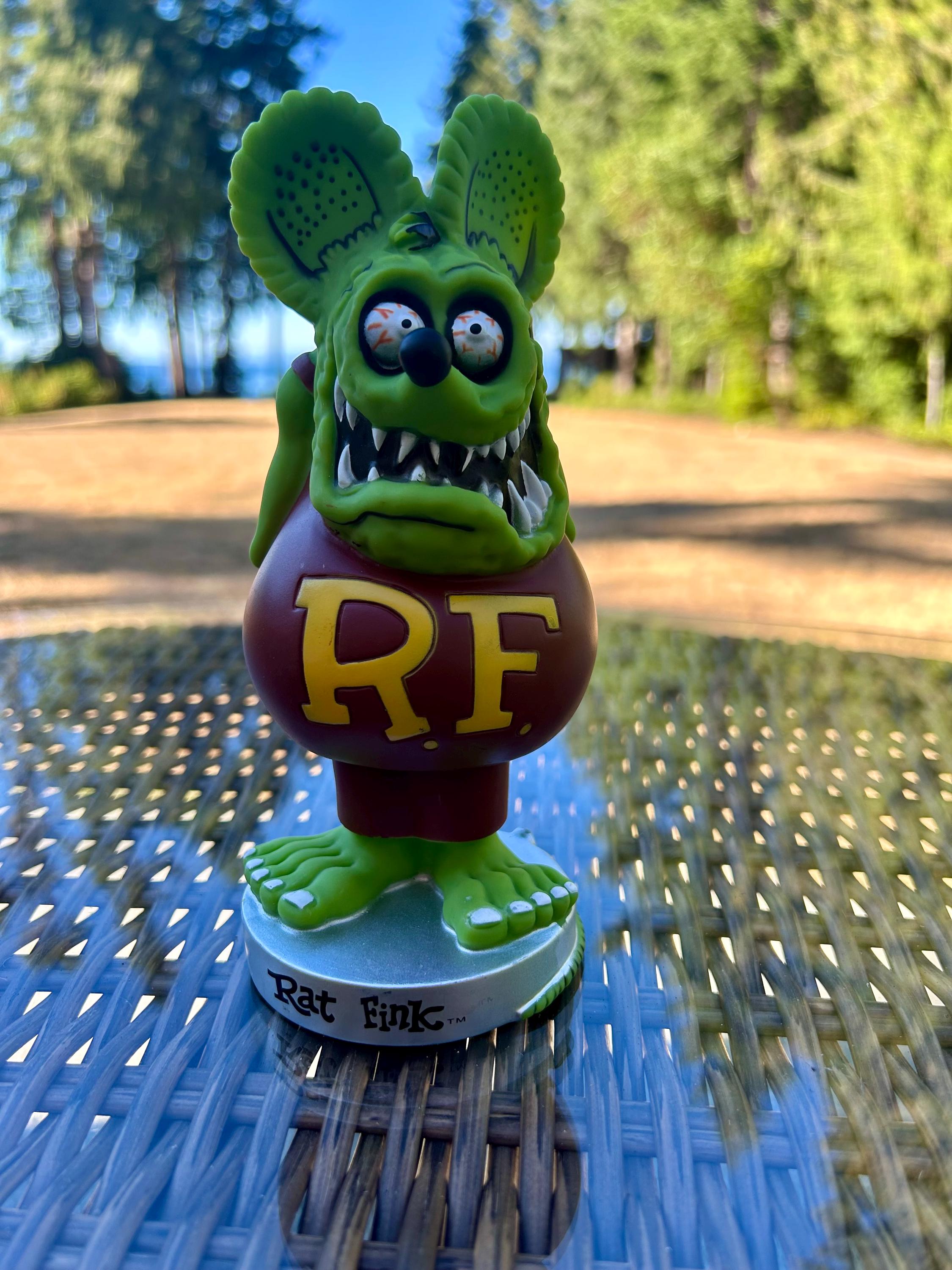 Rat Fink Bobblehead Funko Wacky Wobbler Rat Fink Ed Big Daddy Roth