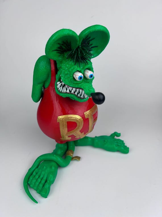 RAT FINK キャラクター フィギュア　入手困難　激レア　招きratfink RAT FINK キャラクター フィギュア 入手困難 激レア 招きratfink