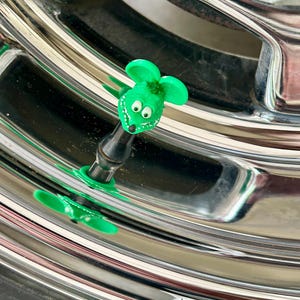 Cappucci per valvole pneumatici Rat Fink - Cappucci per valvole aria Rat Fink - Cappucci per pneumatici Rat Fink Bid Daddy - Cappucci Rat Fink personalizzati - Cappucci per valvole Rat - PREZZO AL COPPIA -