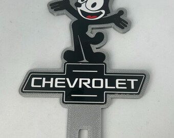 Felix Chevrolet Plate Topper, Felix the Cat License Plate