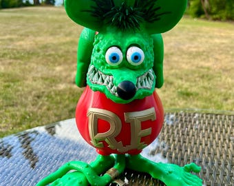 Rat Fink GIANT 13' Tall Collectible Figurine - Hot Rod Rat Fink