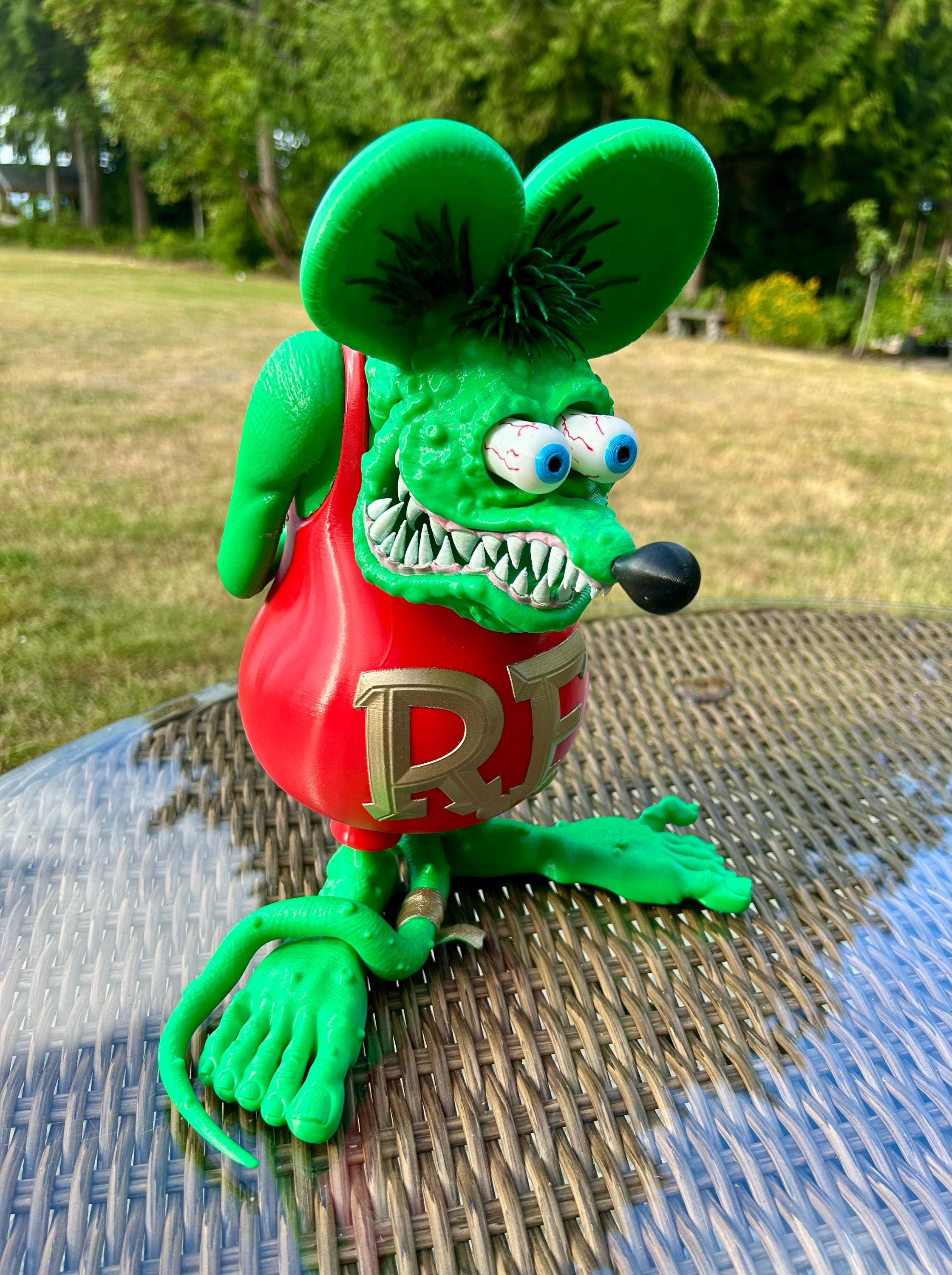 Rat Fink Figure - Etsy