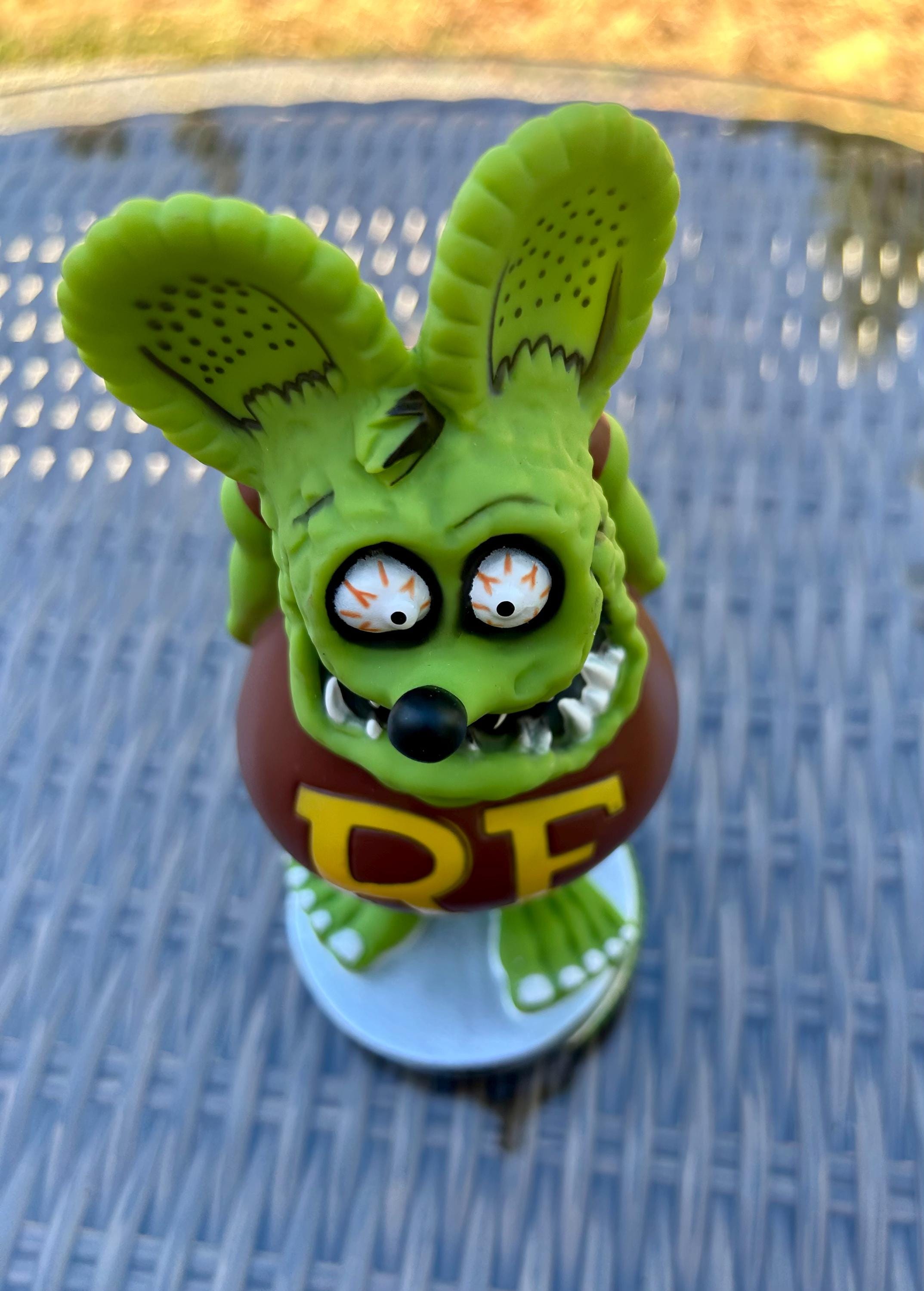Rat Fink Bobblehead Funko Wacky Wobbler Rat Fink Ed Big Daddy Roth Rat Fink Bobblehead Funko Wacky Wobbler Rat Fink Ed Big Daddy Roth
