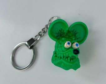 Rat Fink 3d Wall Plaque - Unique Rat Fink 3d Sign - Rat Fink