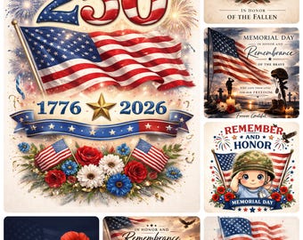 Memorial Day-print | Muurdecoratie ter ere en nagedachtenis | Patriotische militaire poster | Decoratie ter ere van veteranen | Printbare Amerikaanse vlag |