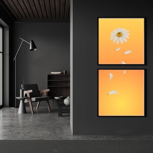 Herbst Poster, Duale dekorative Dijital Wandplakat, Wandkunst, Digitaldrucke, druckbare Wandkunst, moderner Kunstdruck, digitaler Download