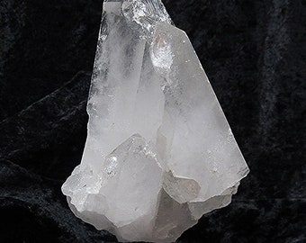 Quartz Crystal Metal Stand multi point Specimen Brazil, Lapidary, Collectible Display, Power Stone, Healing, Energy, Intuition DC10