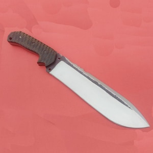 Custom Handmade High Carbon Steel Hunting/Outdoor/Camping/EDC Bowie Knife With Leather Sheath